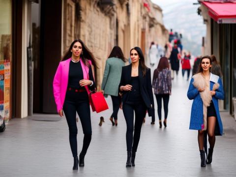 Georgia Tbilisi Portrait High Street women fashion