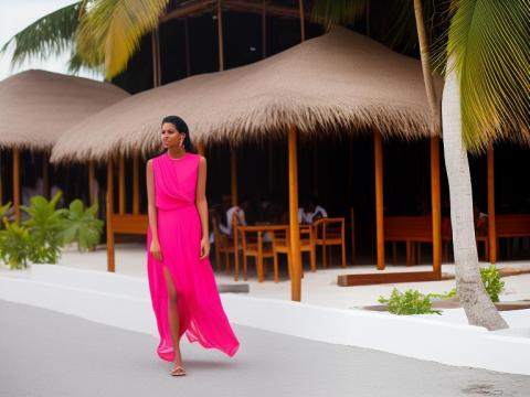 Maldives Male Portrait High Street women fashion