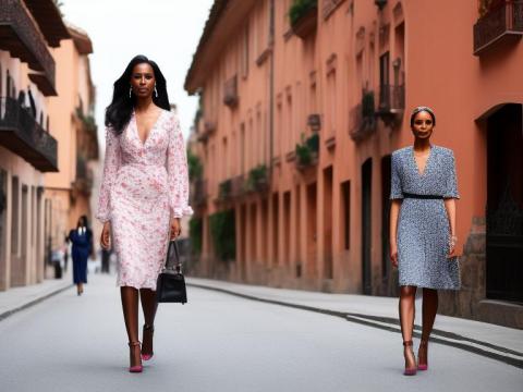 Montserrat Brades Estate Portrait High Street women fashion