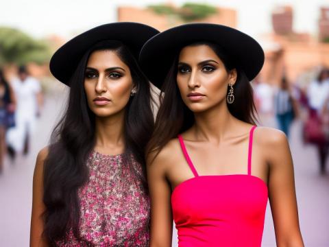 Paraguay Asunción Portrait High Street women fashion
