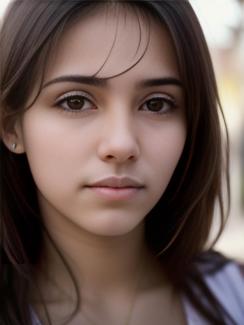 Argentina Buenos Aires 20 year old Woman portrait close up