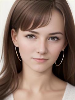 Austria Wien (Vienna) 20 year old Woman portrait close up