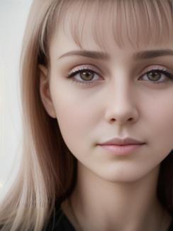 Belarus Minsk 20 year old Woman portrait close up