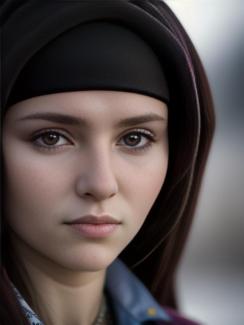 Bosnia and Herzegovina Sarajevo 20 year old Woman portrait close up