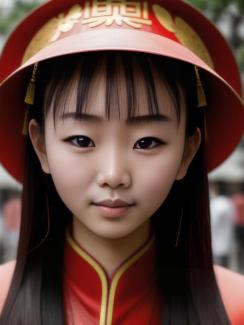 China  Hong Kong SAR 20 year old Woman portrait close up