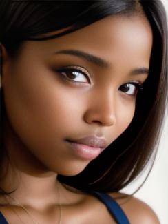 Dominica Roseau 20 year old Woman portrait close up
