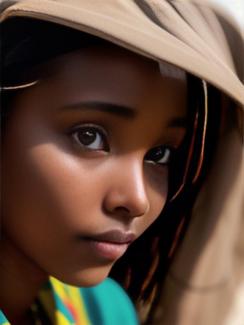 Estonia Tallinn 20 year old Woman portrait close up