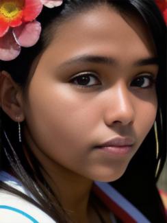 Holy See Vatican City 20 year old Woman portrait close up