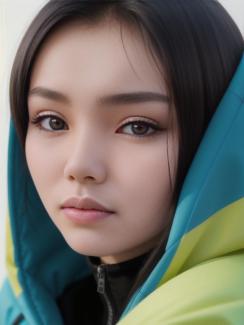 Jordan Amman 20 year old Woman portrait close up