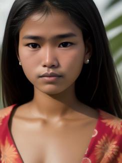 Mexico Ciudad de México (Mexico City) 20 year old Woman portrait close up