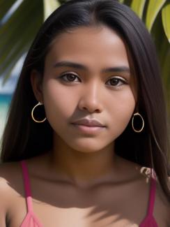 Nigeria Abuja 20 year old Woman portrait close up